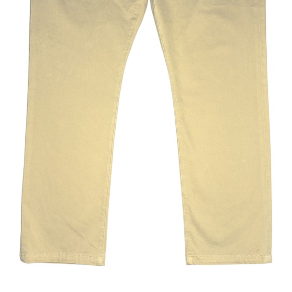 Adriano Goldschmied Pants Men's Brown Everett Slim Straight Chino‎ Italy 40x32 - Picture 4 of 16
